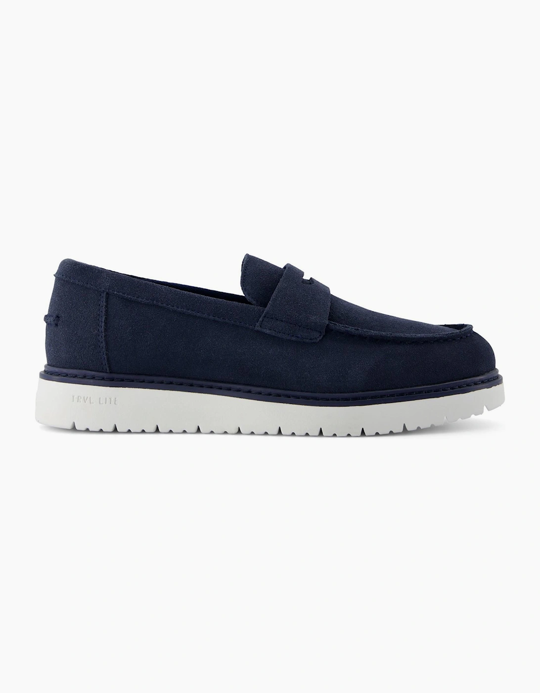 Toms Navi TRVL LITE Havana Mens Loafers Navy