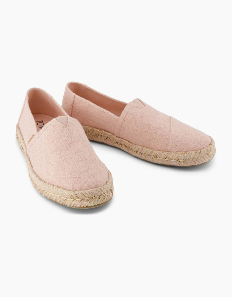Toms Alpargata Rope 2.0 Womens Slip On Shoes Pale Rose