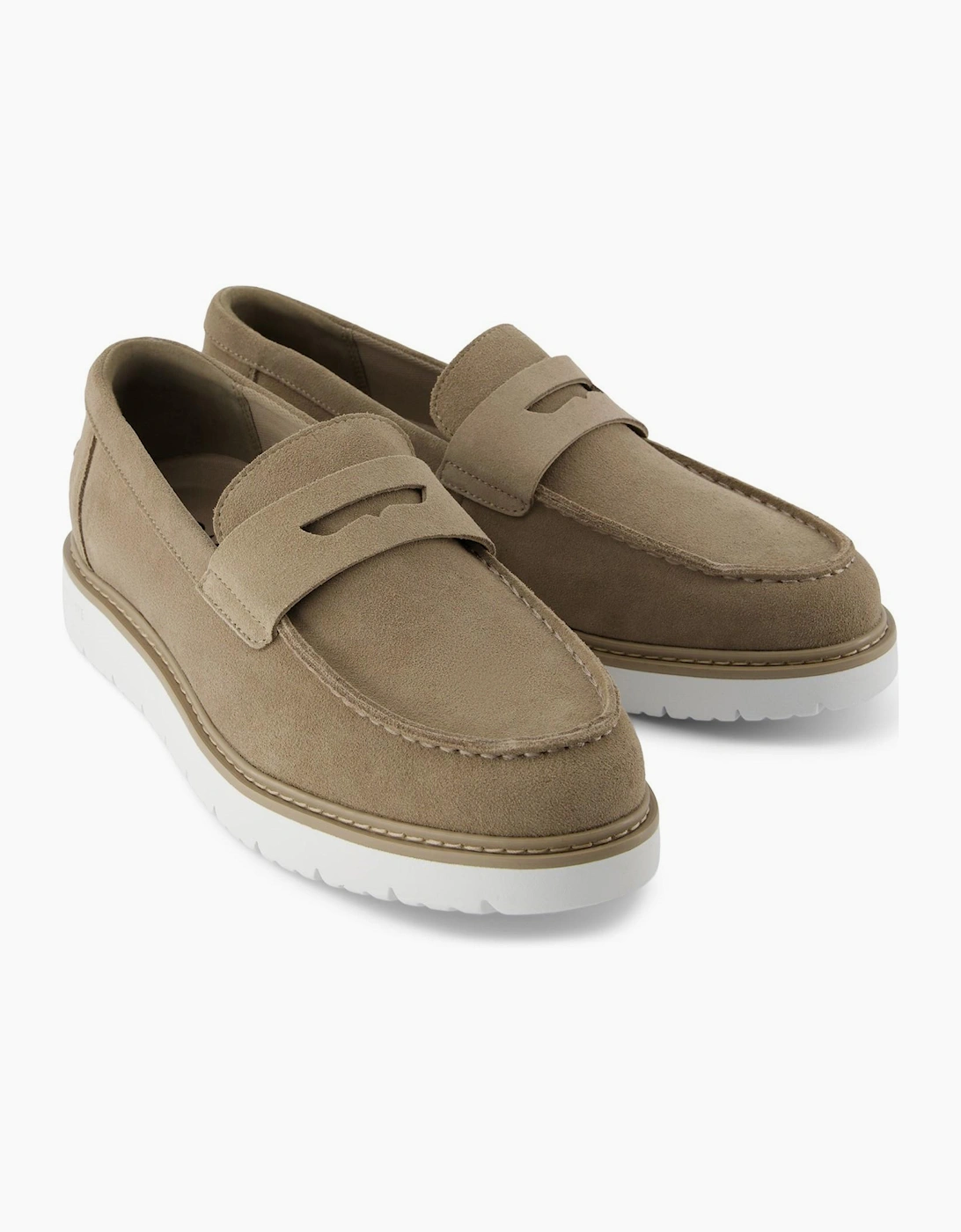 Toms Navi TRVL LITE Havana Mens Loafers Dune