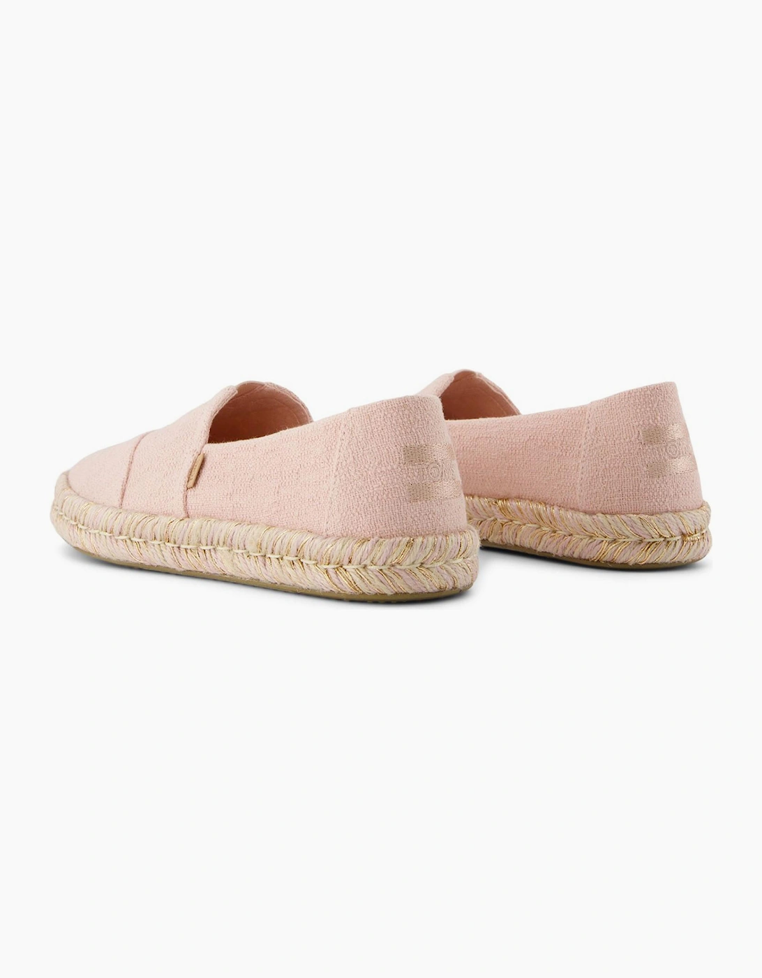 Toms Alpargata Rope 2.0 Womens Slip On Shoes Pale Rose