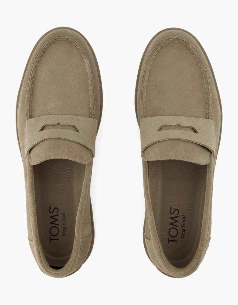 Toms Navi TRVL LITE Havana Mens Loafers Dune
