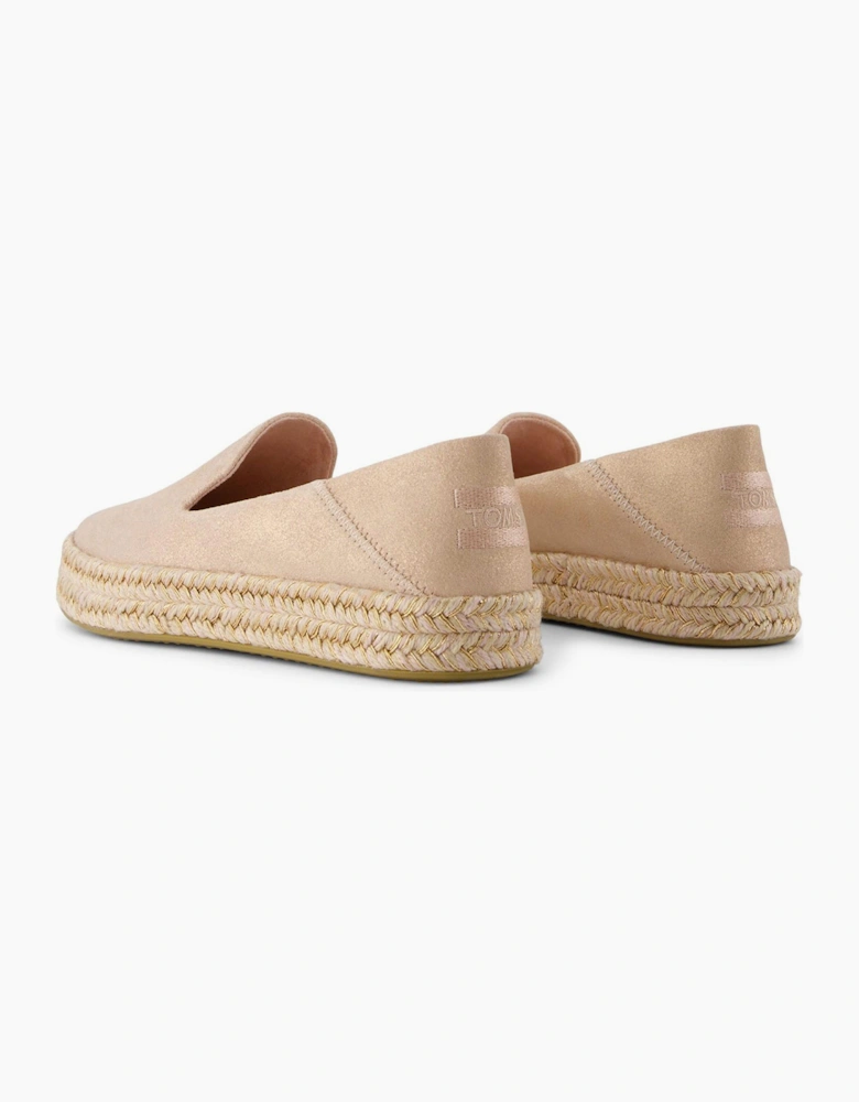 Toms Carolina Womens Shoes Pale Rose