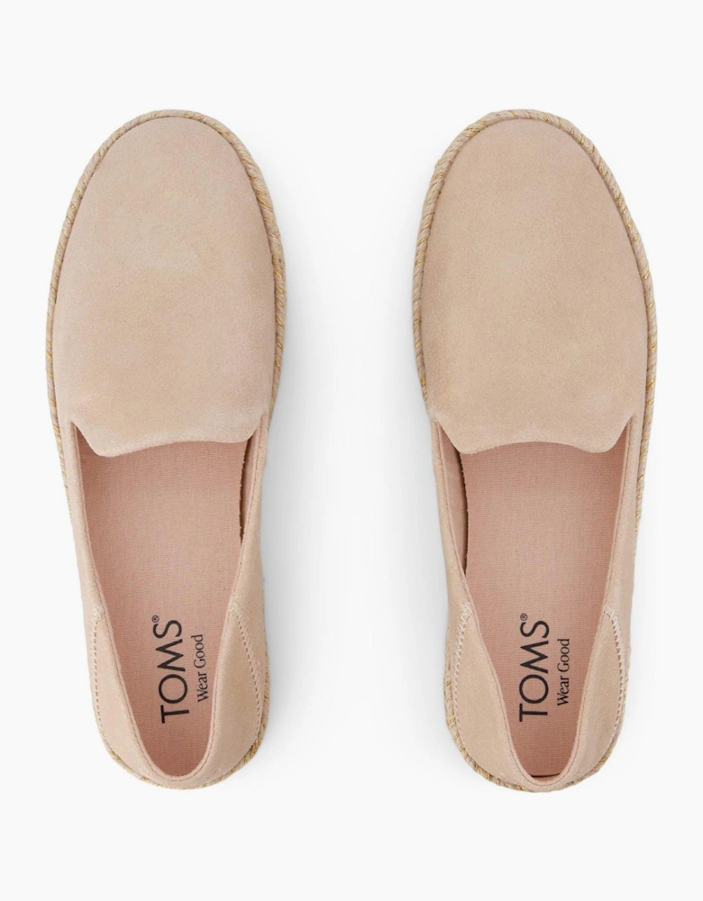 Toms Carolina Womens Shoes Pale Rose