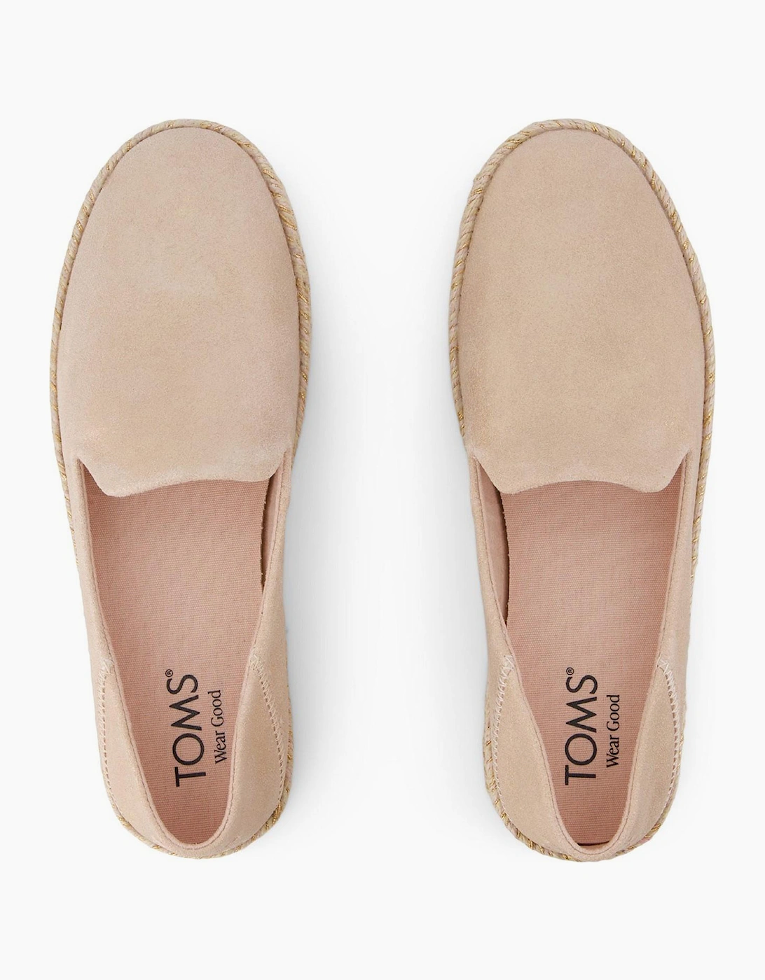 Toms Carolina Womens Shoes Pale Rose
