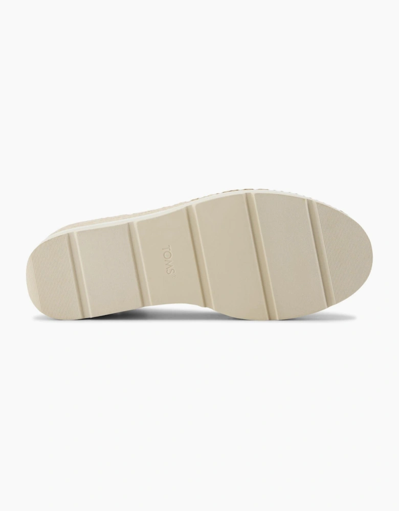 Toms Darya Womens Wedge Sandals Natural