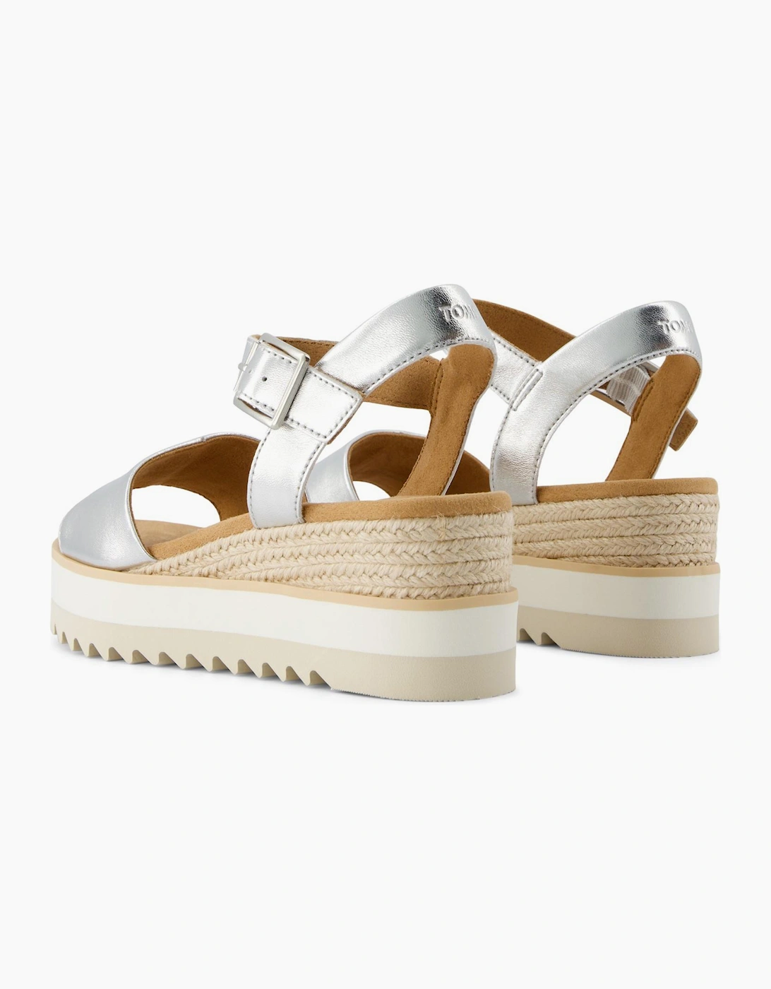 Toms Diana Womens Sandals Silver