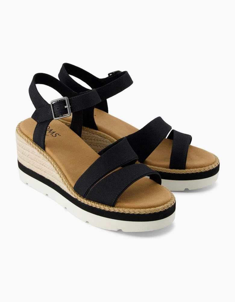 Toms Darya Womens Sandals Black