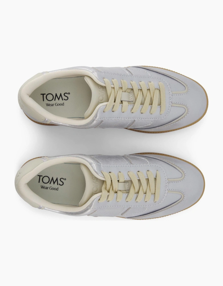 Toms Collins Womens Trainers Silver