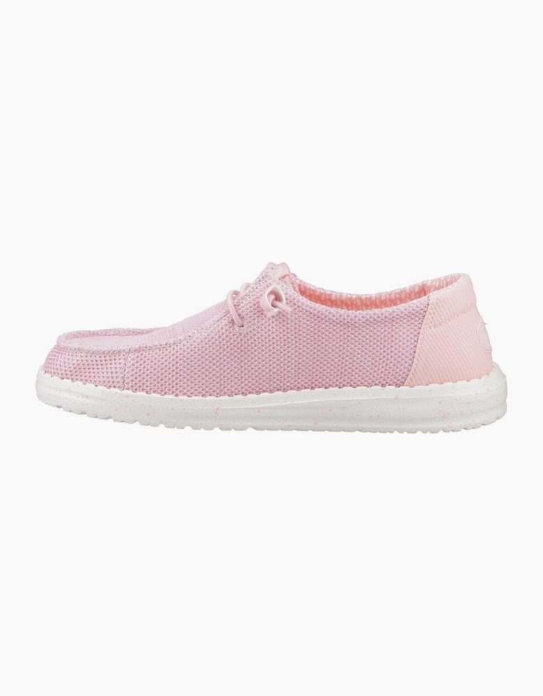 Hey Dude Wendy Stretch Sox Womens Shoes Rosette