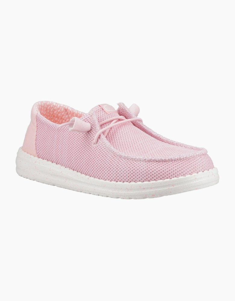 Hey Dude Wendy Stretch Sox Womens Shoes Rosette