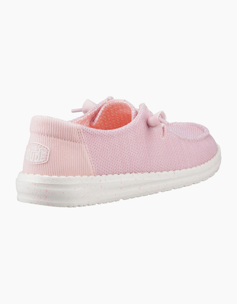 Hey Dude Wendy Stretch Sox Womens Shoes Rosette