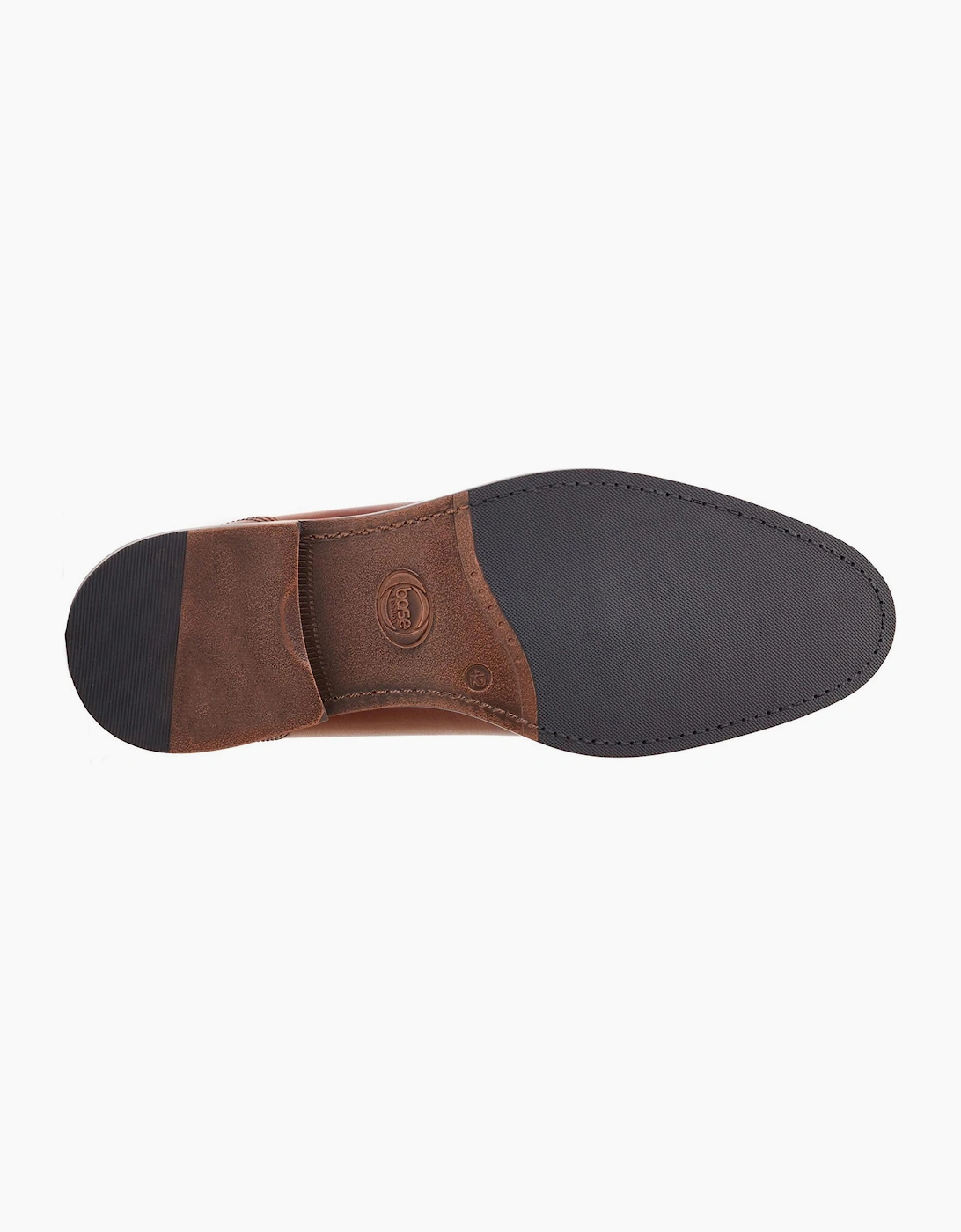 Base London Magnus Mens Leather Shoes Burnt Tan
