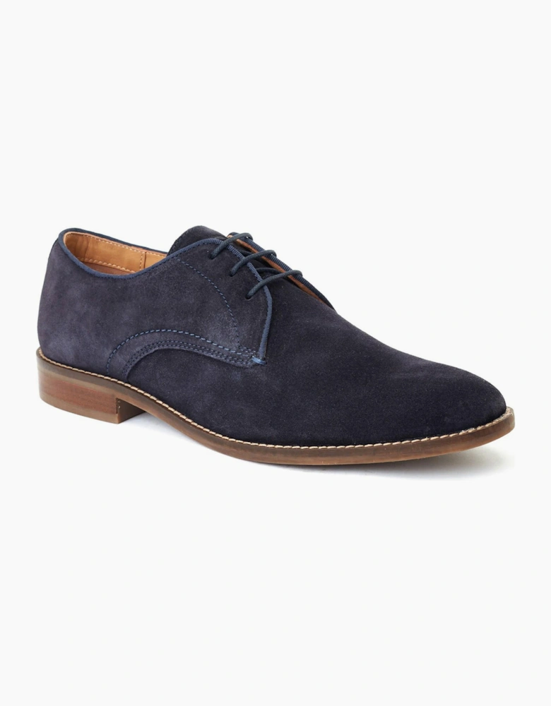 Base London Bronte Mens Leather Shoes Navy