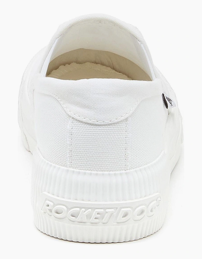 Rocket Dog Cheeryful Womens Plimsolls White