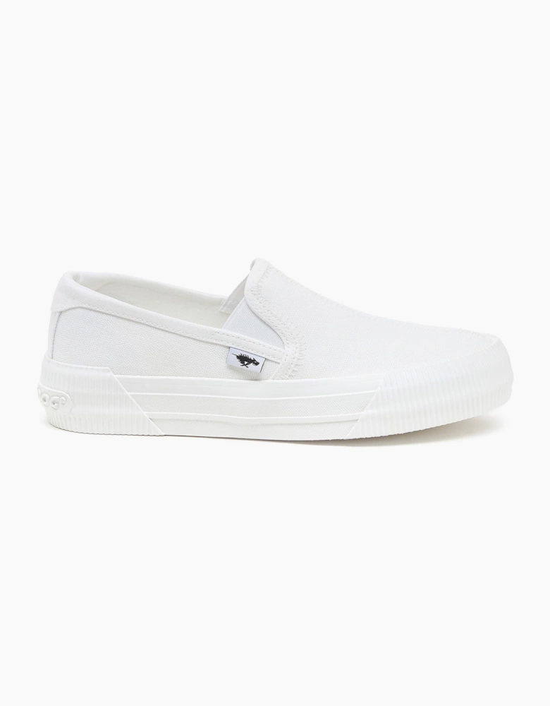 Rocket Dog Cheeryful Womens Plimsolls White