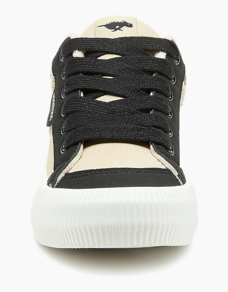 Rocket Dog Cheery Blocked Womens Trainers Black/Natural
