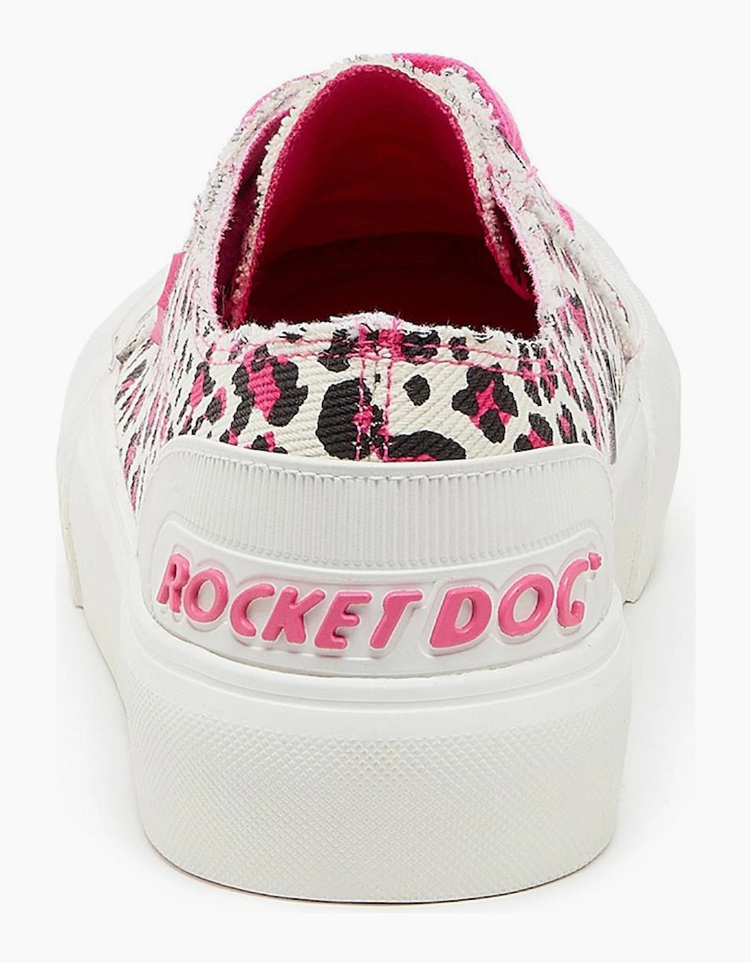 Rocket Dog Jazzin Plus Monroe Womens Trainers Hot Pink