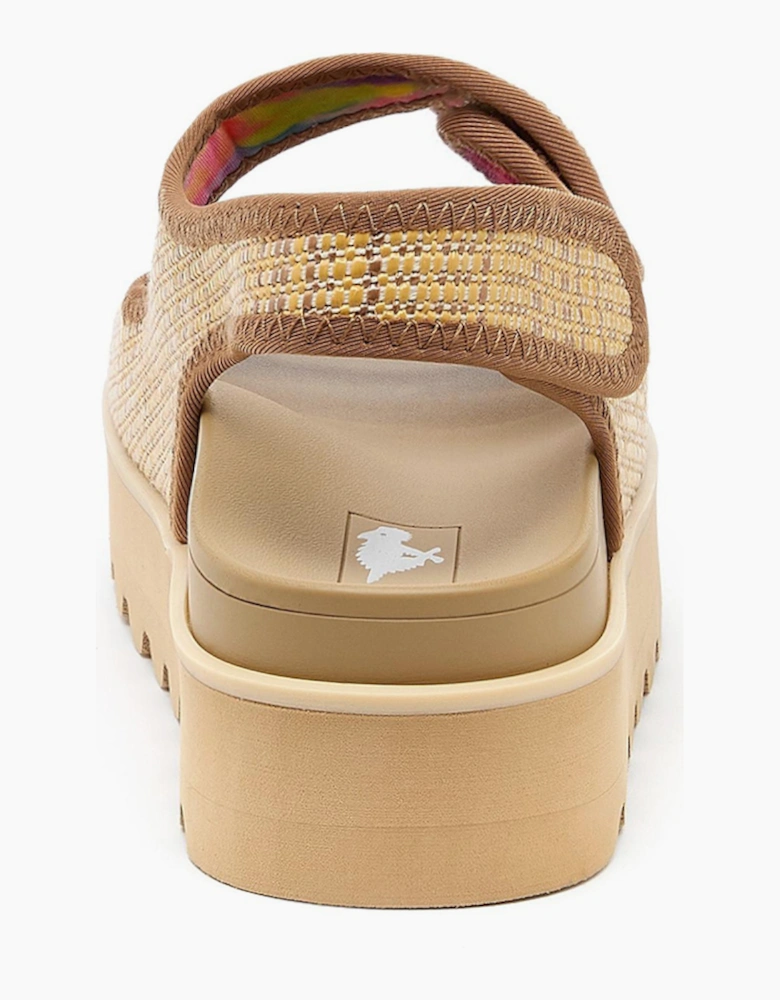 Rocket Dog Balmy Raffia Womens Sandals Natural