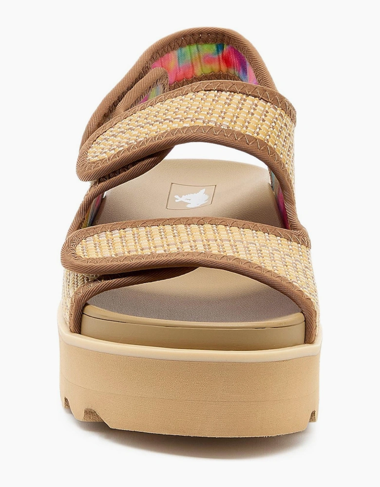 Rocket Dog Balmy Raffia Womens Sandals Natural