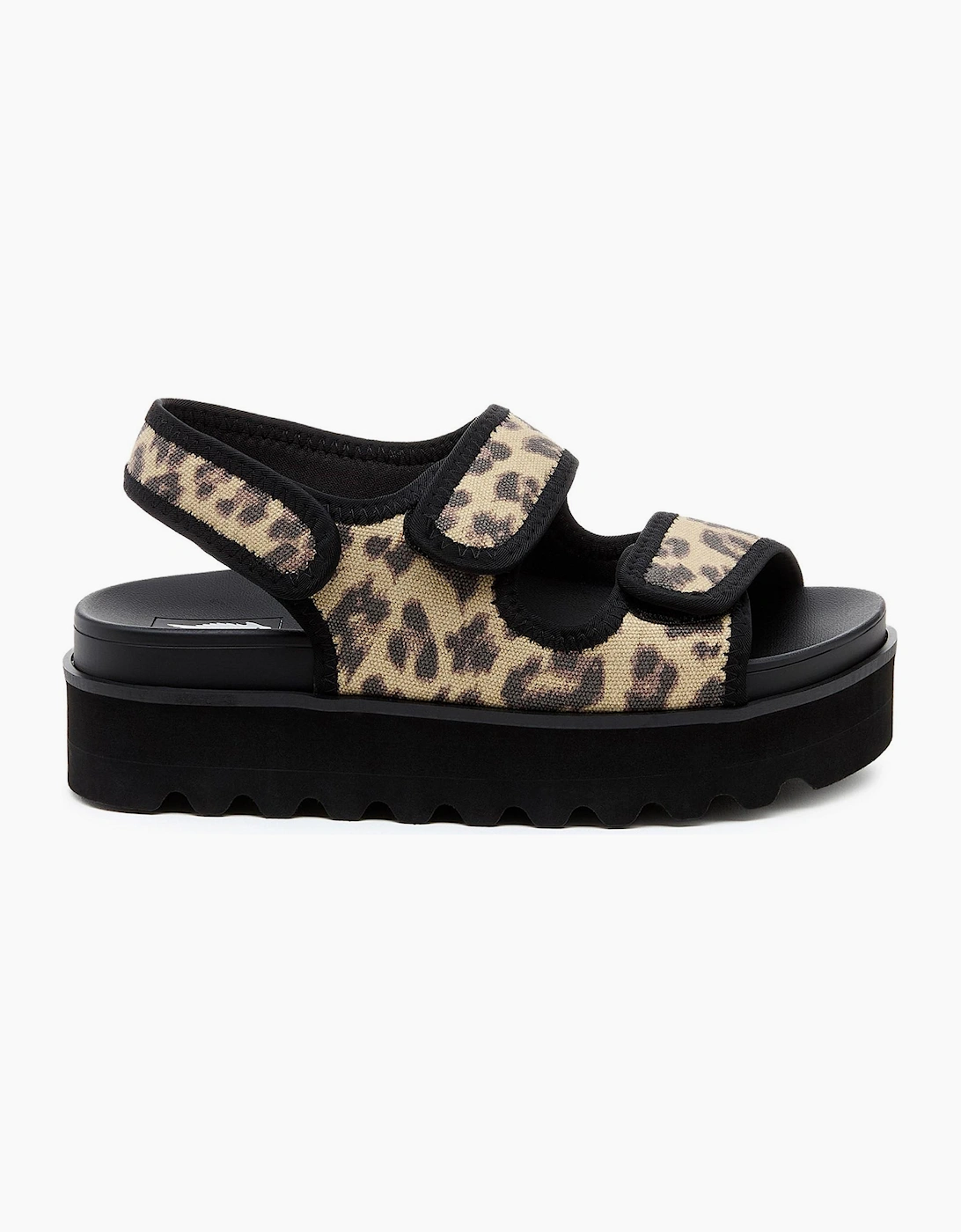 Rocket Dog Balmy Dexter Platform Womens Sandals Leopard / Black