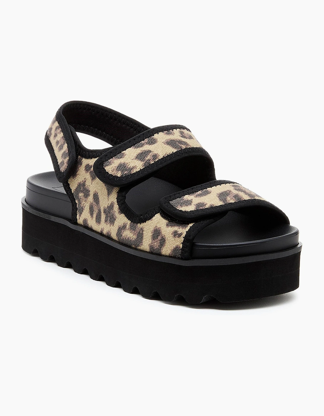 Rocket Dog Balmy Dexter Platform Womens Sandals Leopard / Black
