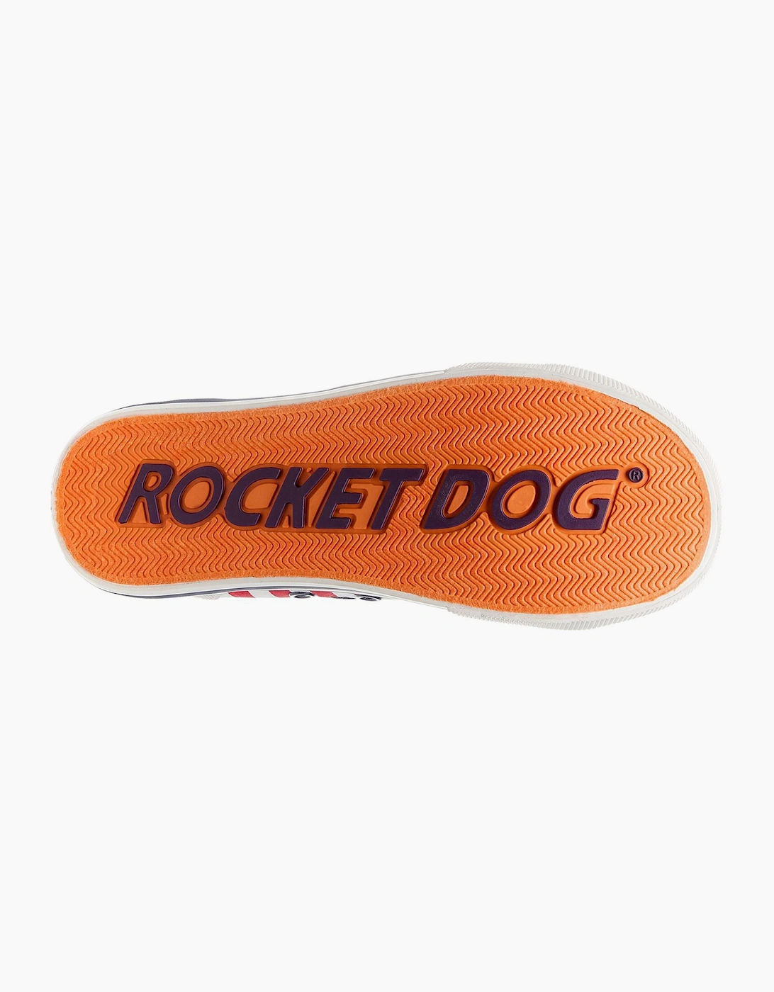 Rocket Dog Jazzin Spangle Womens Trainers Red/Navy