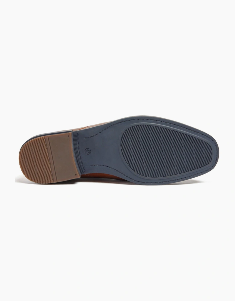Pod Smyth Mens Leather Shoes Cognac