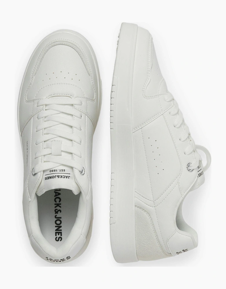 Jack & Jones Ealing Mens Trainers White Silver
