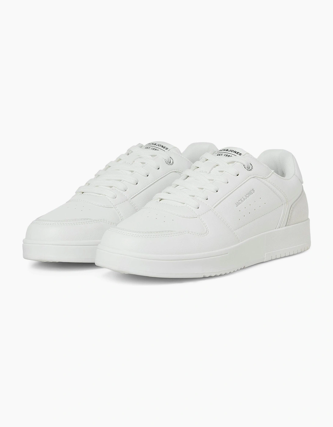 Jack & Jones Ealing Mens Trainers White Silver