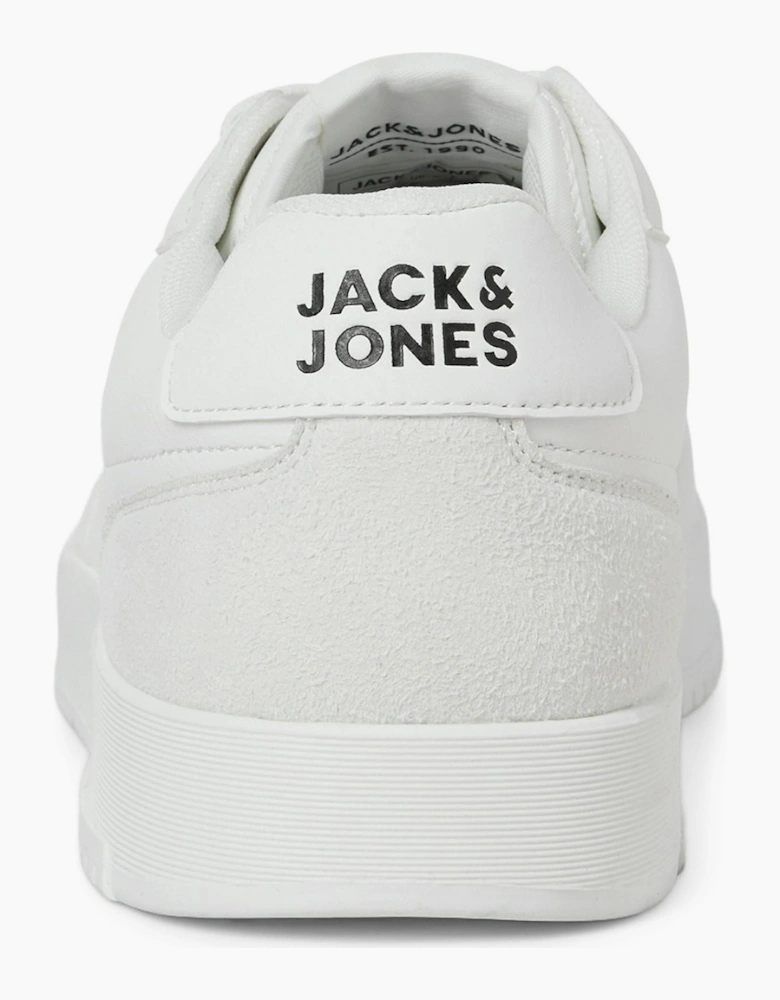 Jack & Jones Ealing Mens Trainers White Silver