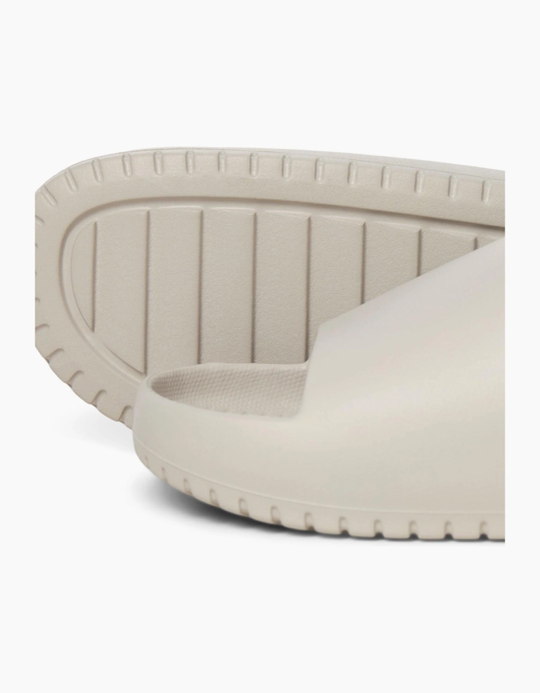 Jack & Jones Ripple Mens Sliders Moonbeam
