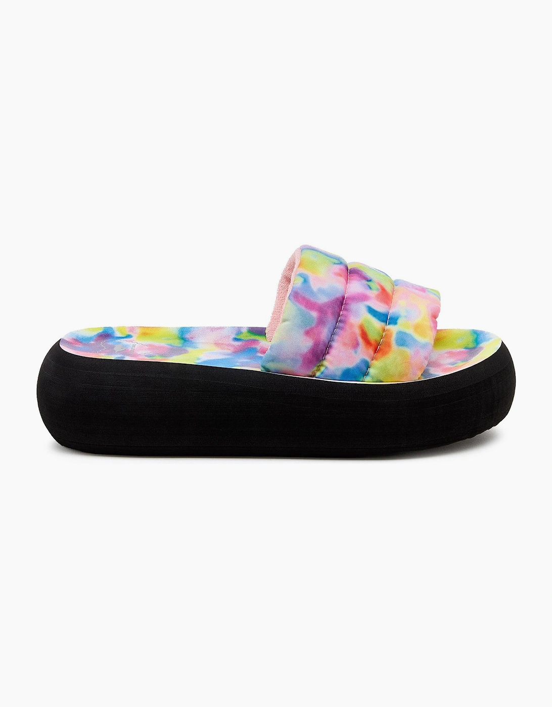 Rocket Dog Splash Loyal Tie Dye Womens Sandals Pink/Multi