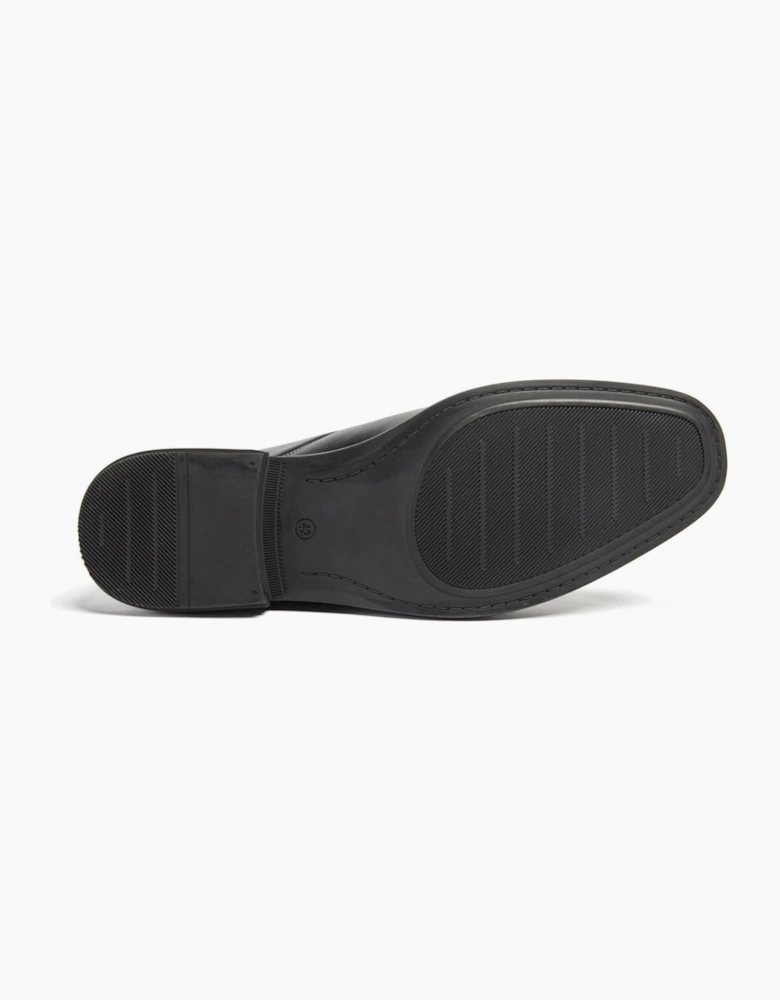 Pod Smyth Mens Leather Shoes Black