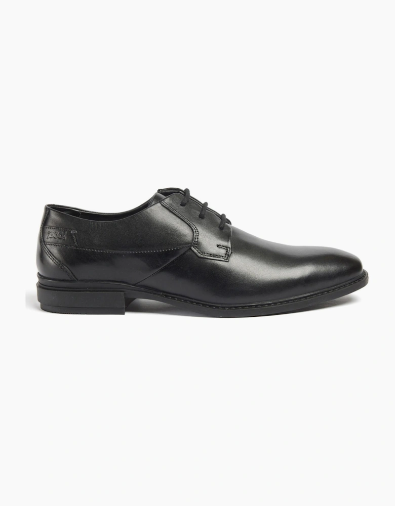 Pod Smyth Mens Leather Shoes Black