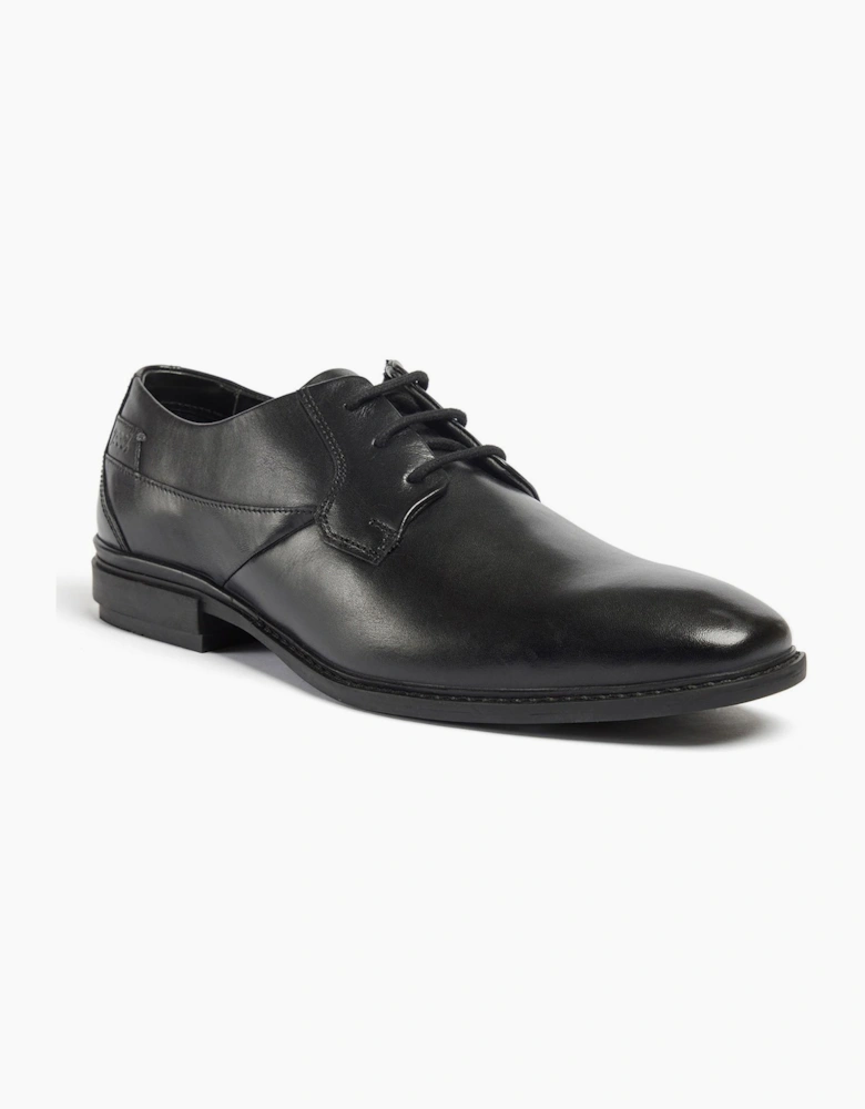 Pod Smyth Mens Leather Shoes Black