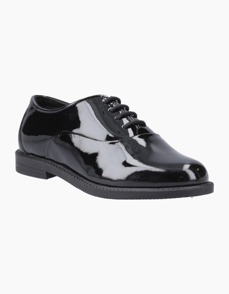Hush Puppies Nellie Junior Leather Shoes Black