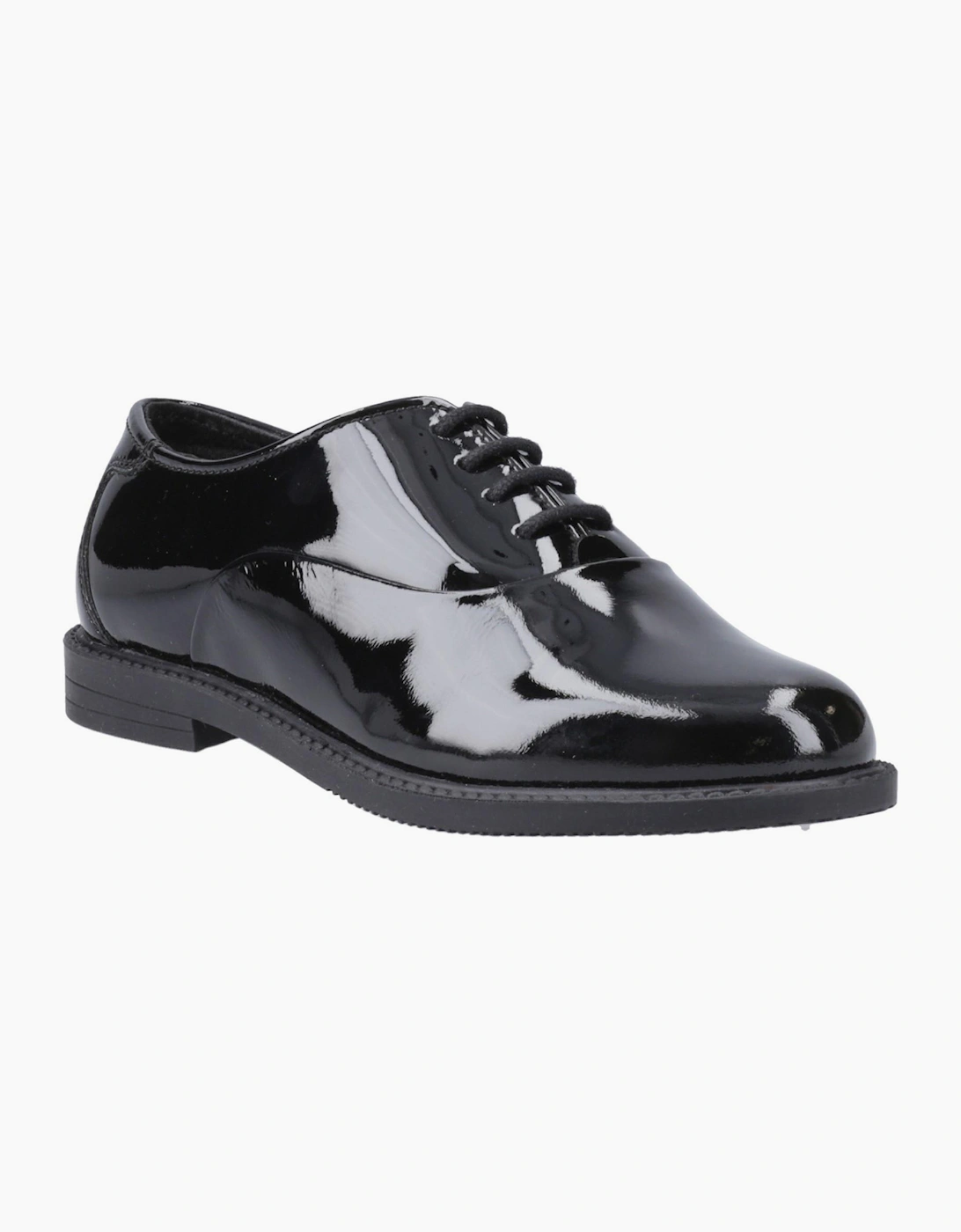 Hush Puppies Nellie Junior Leather Shoes Black