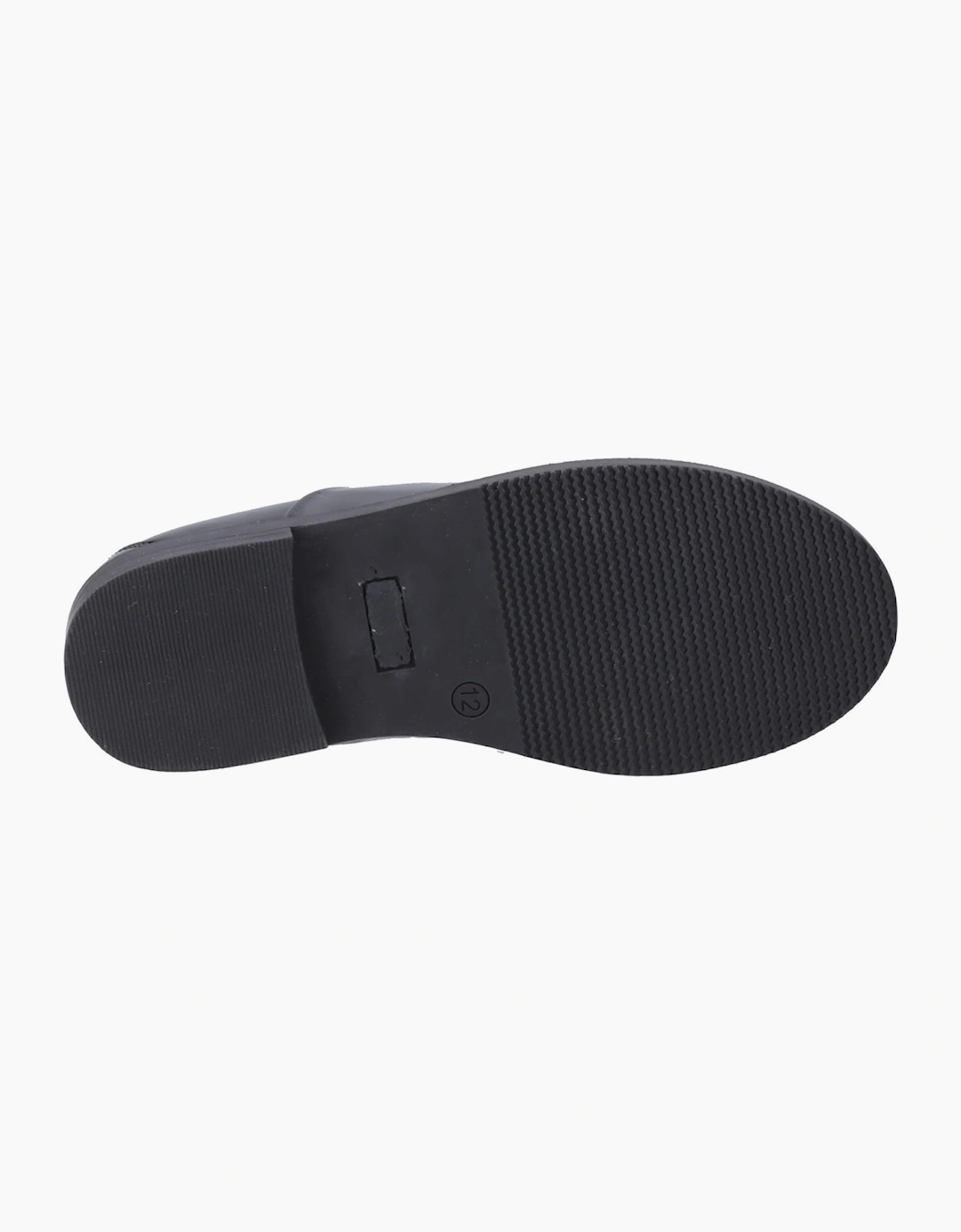 Hush Puppies Nellie Junior Leather Shoes Black