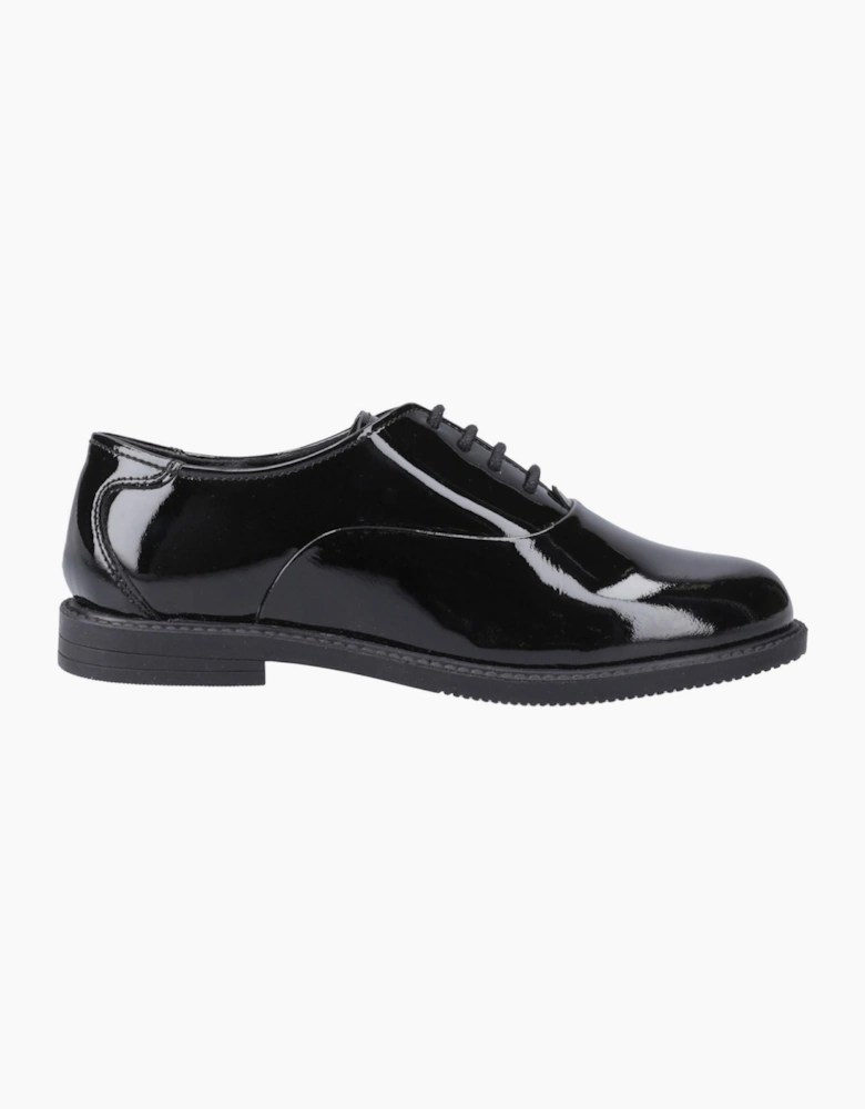 Hush Puppies Nellie Junior Leather Shoes Black