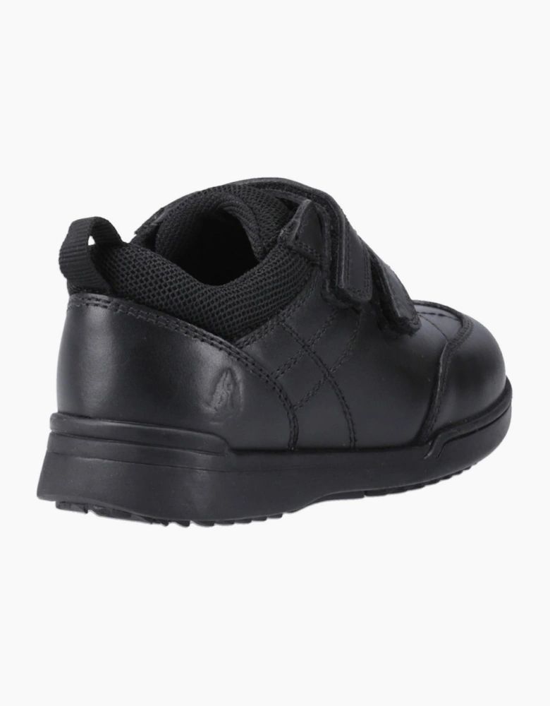 Hush Puppies Lennon Infant School Shoes Black