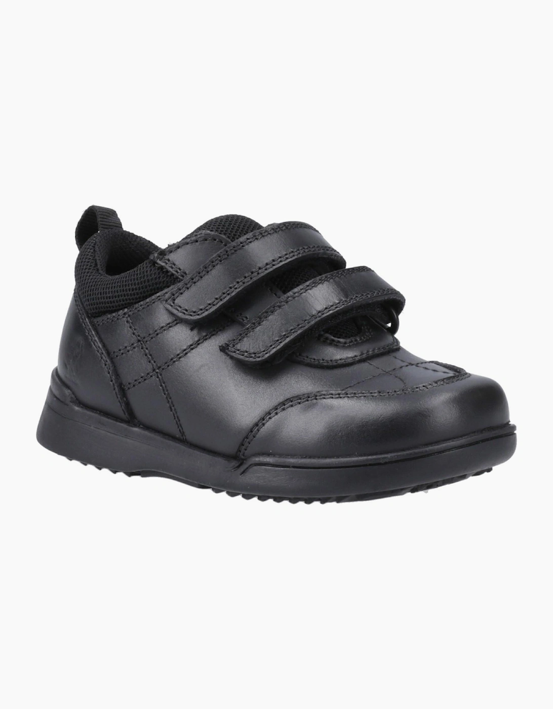 Hush Puppies Lennon Infant School Shoes Black