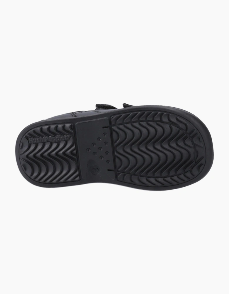 Hush Puppies Lennon Infant School Shoes Black
