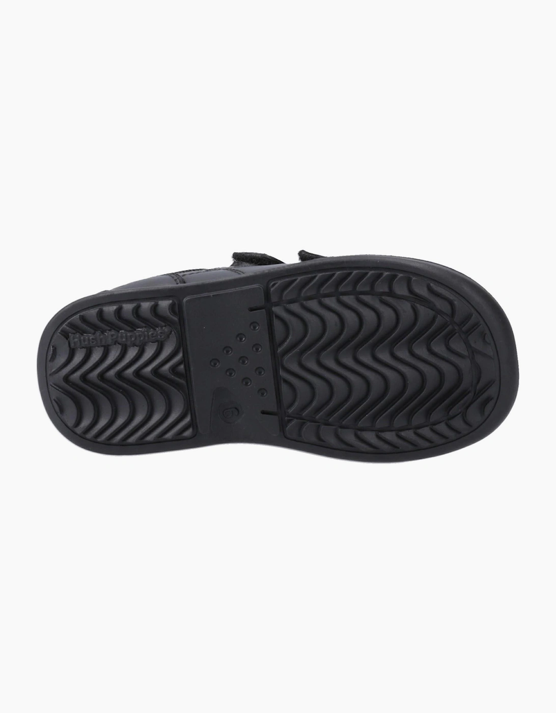 Hush Puppies Lennon Infant School Shoes Black