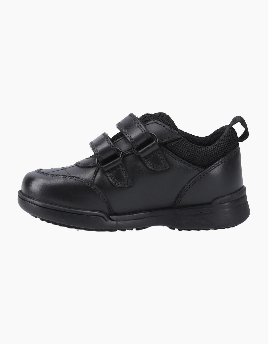 Hush Puppies Lennon Infant School Shoes Black