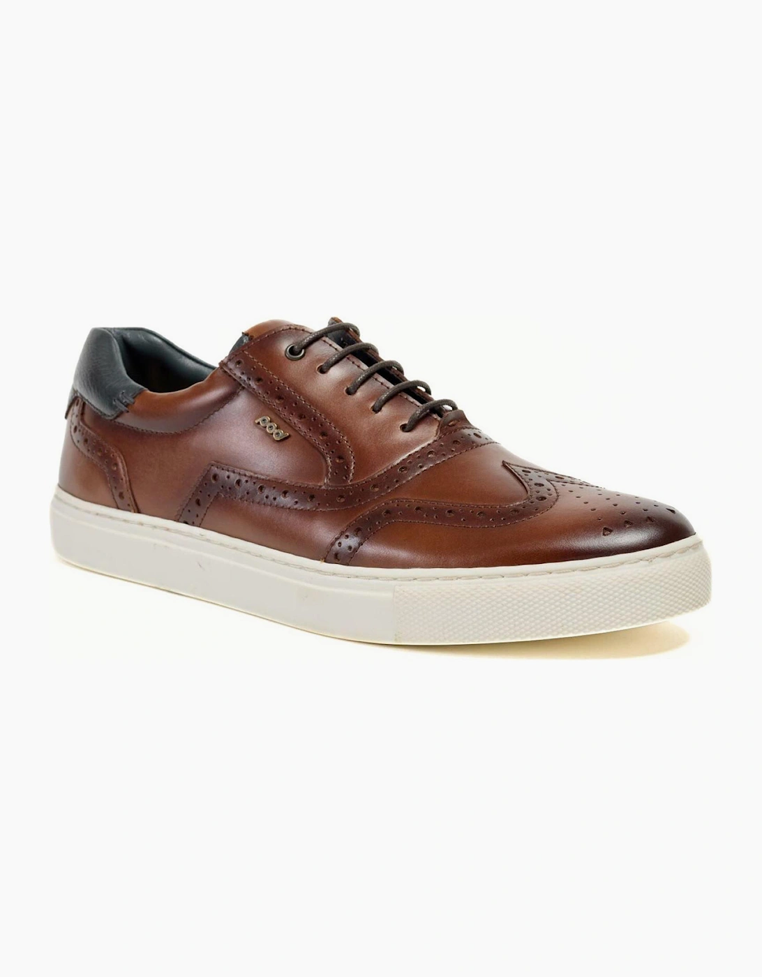 Pod Dobbs Mens Brogues Tan