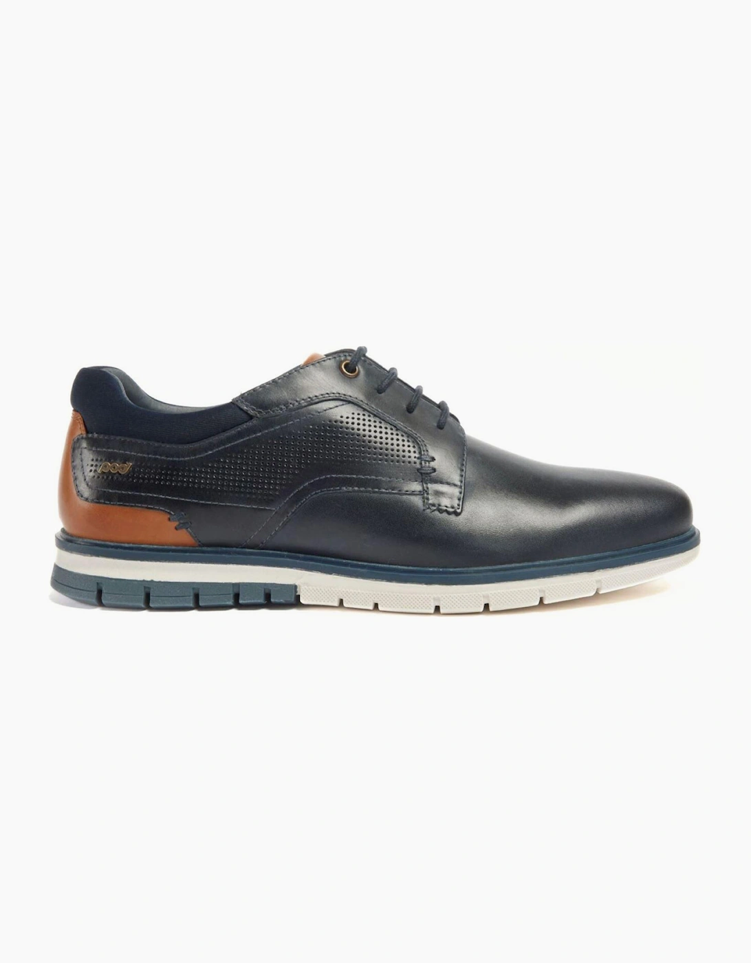 Pod Men's Pod Merlin Mens Leather Shoes Navy