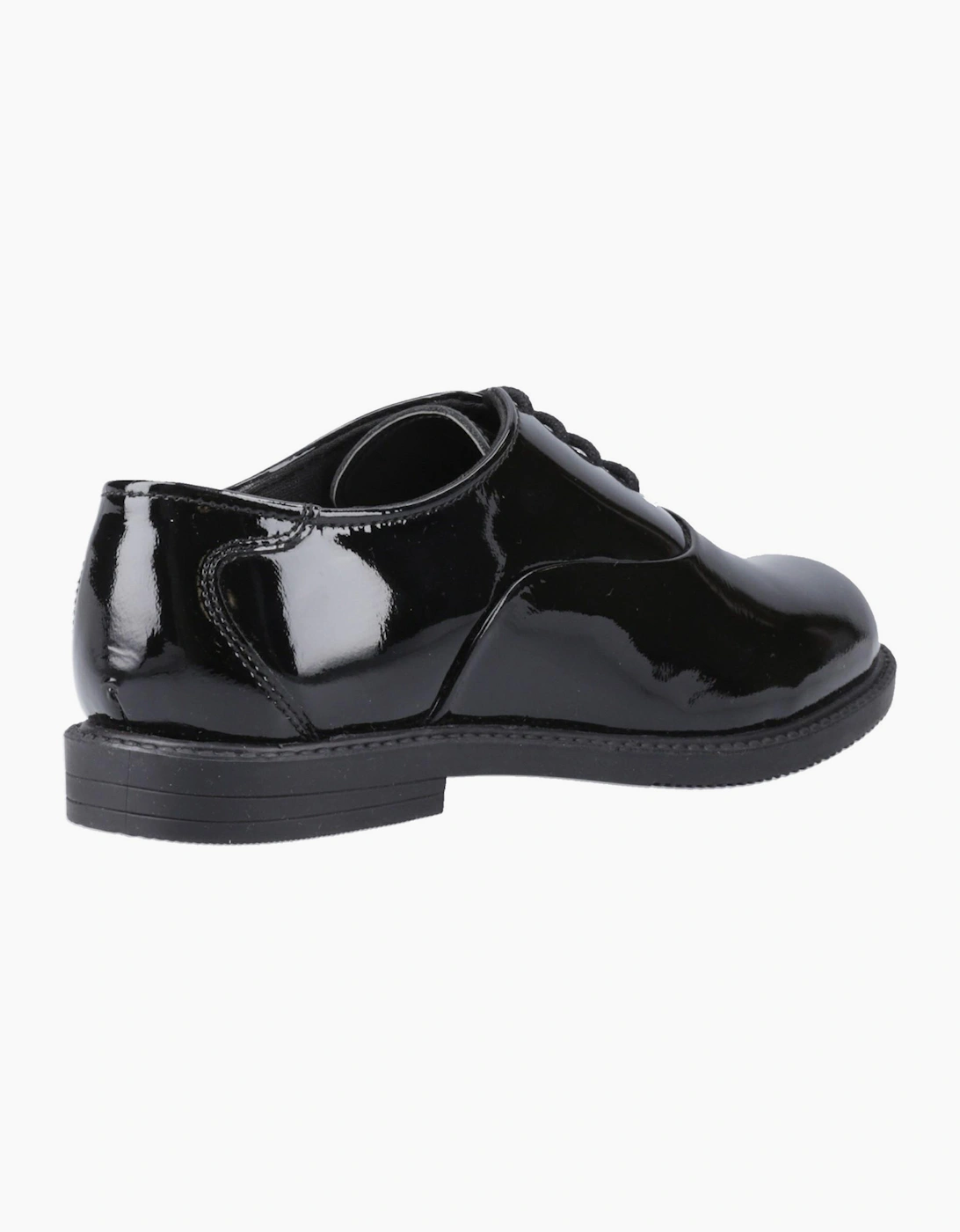 Hush Puppies Nellie Junior Leather Shoes Black