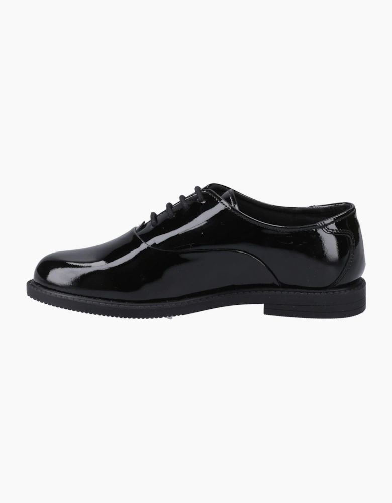 Hush Puppies Nellie Junior Leather Shoes Black
