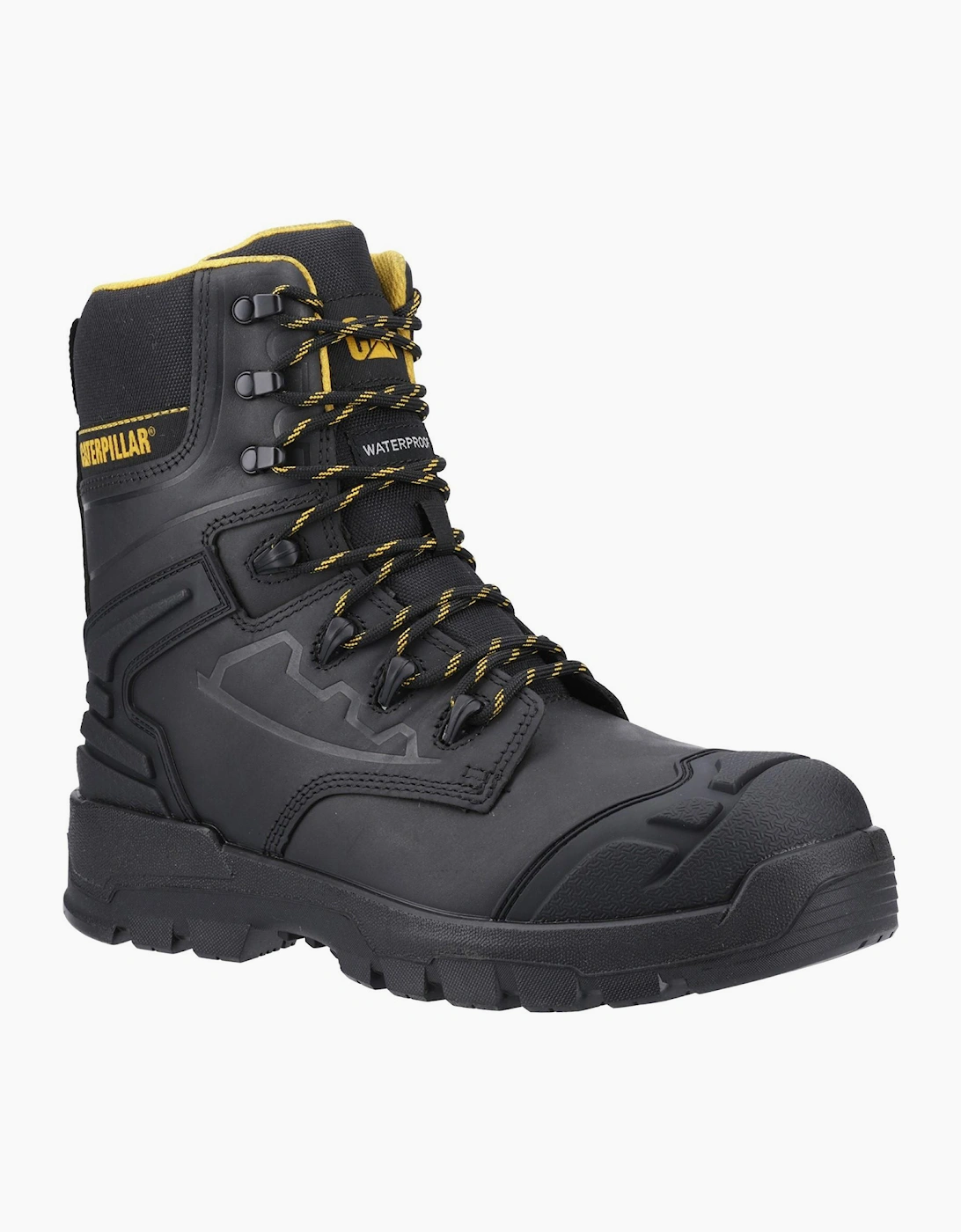 Caterpillar Safety Caterpillar Striver XL 8 Mens Safety Boots Black/Yellow