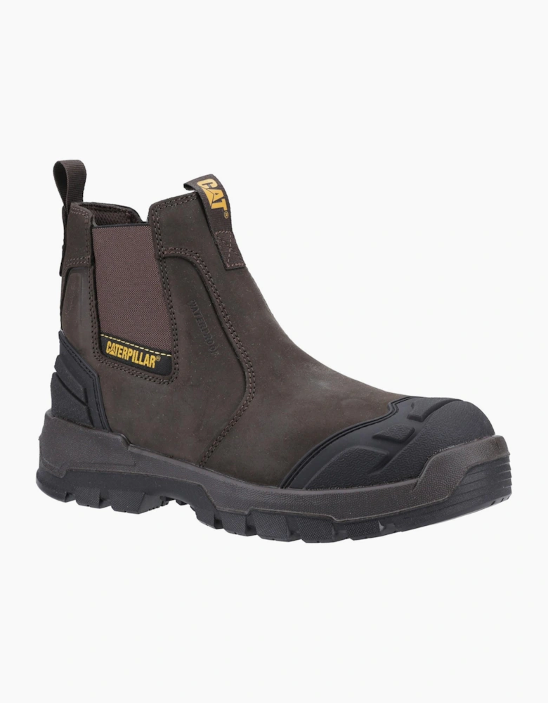 Caterpillar Striver XL Mens Safety Boots Brown/Yellow